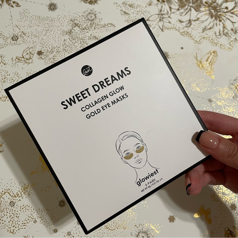 GLOWIEST sweet dreams collagen glow eye masks